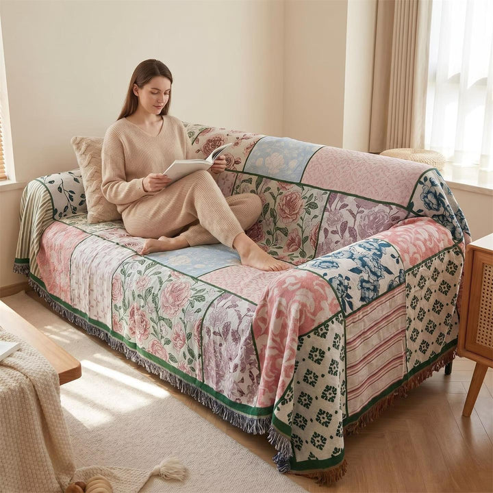 Premium Jacquard Sofa Cover