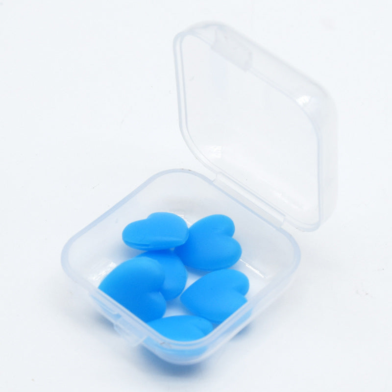Heart-Shaped Silicone Keychain Holders Bowlift
