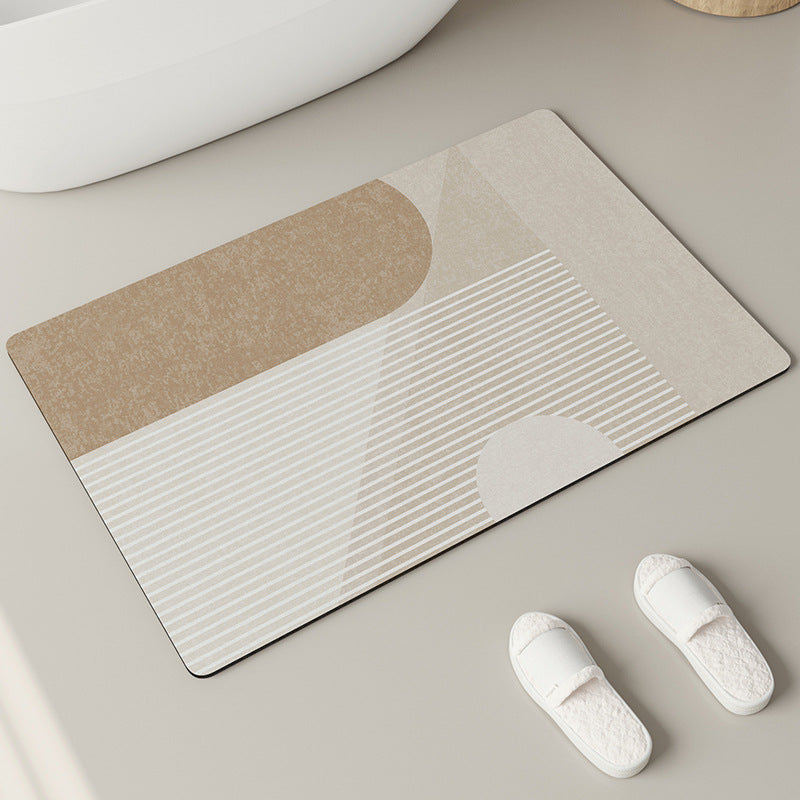 Textured Pattern Bath Mat Bowlift