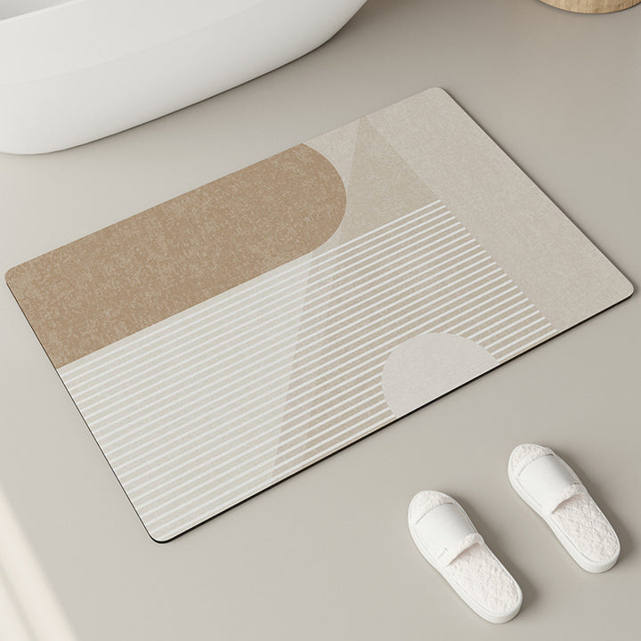 Textured Pattern Bath Mat Bowlift