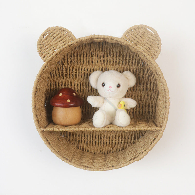 Creative wall shelf in bear design Bowlift