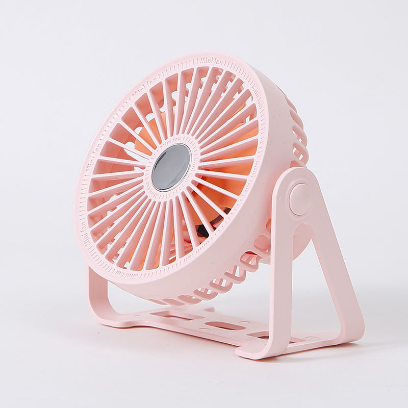 Unisex Compact Rechargeable Mini Desk Fan Bowlift
