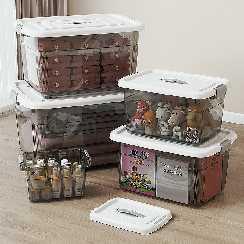Women Translucent Storage Container with Tight Lid Bowlift