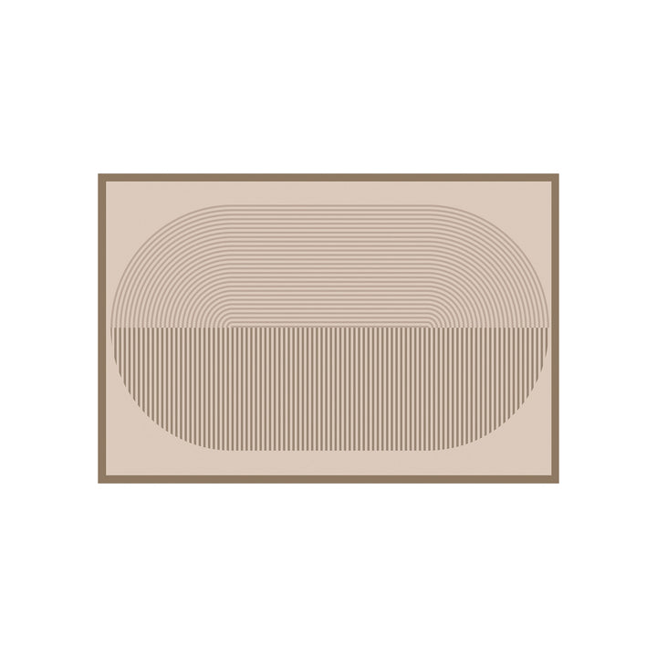 Geometric Pattern Soft Memory Foam Bath Mat Bowlift