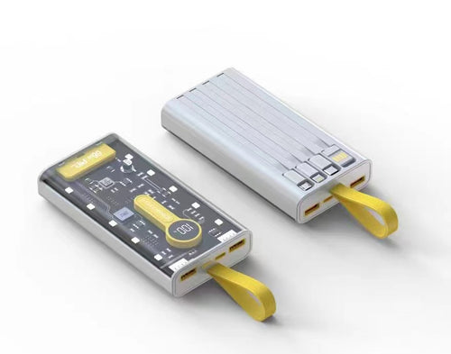 Power bank with LCD display and fast charger Bowlift