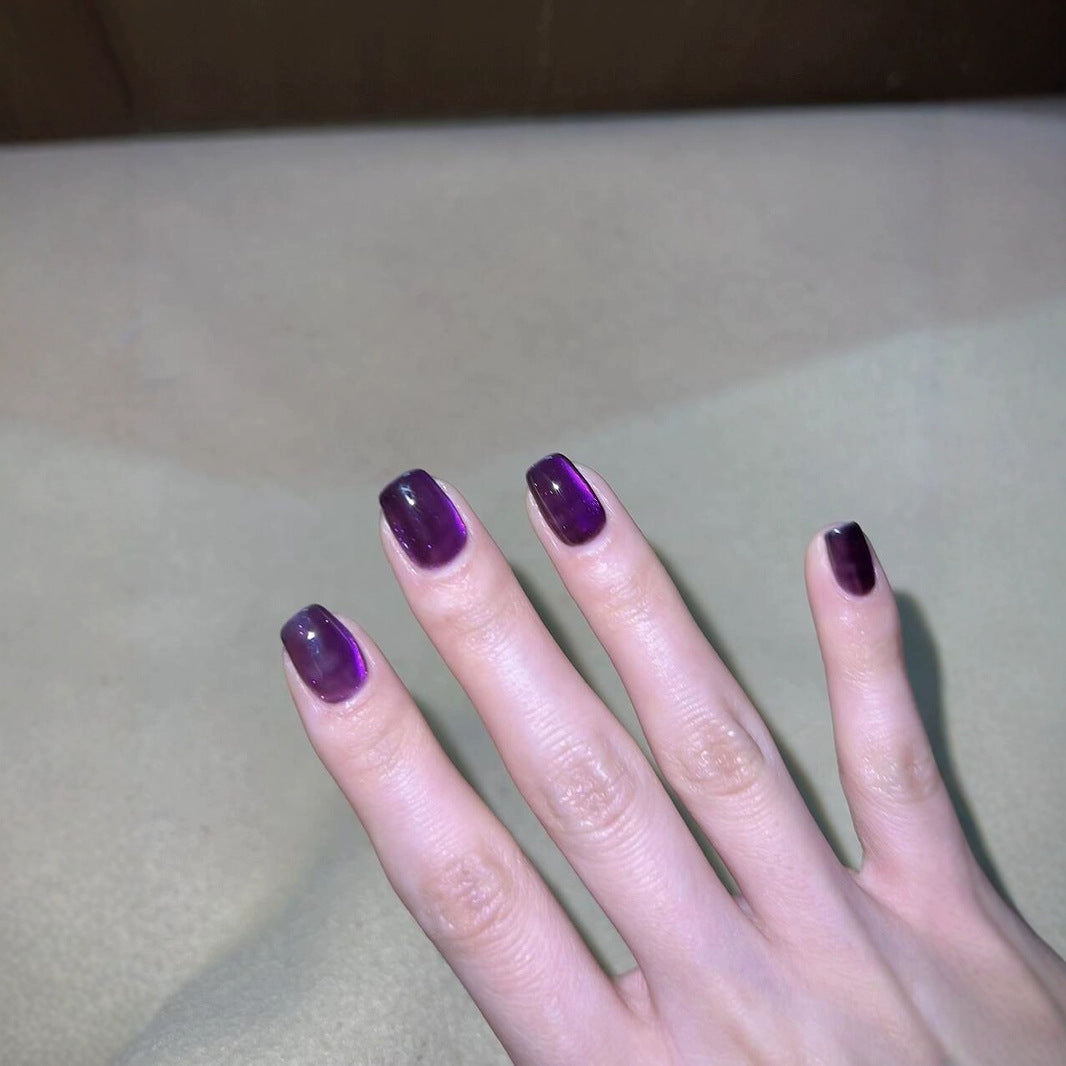 Ombre Style Press-On Nail Set Bowlift