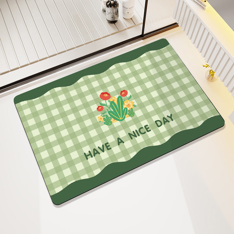 Charming Decorative Bath Mat Bowlift