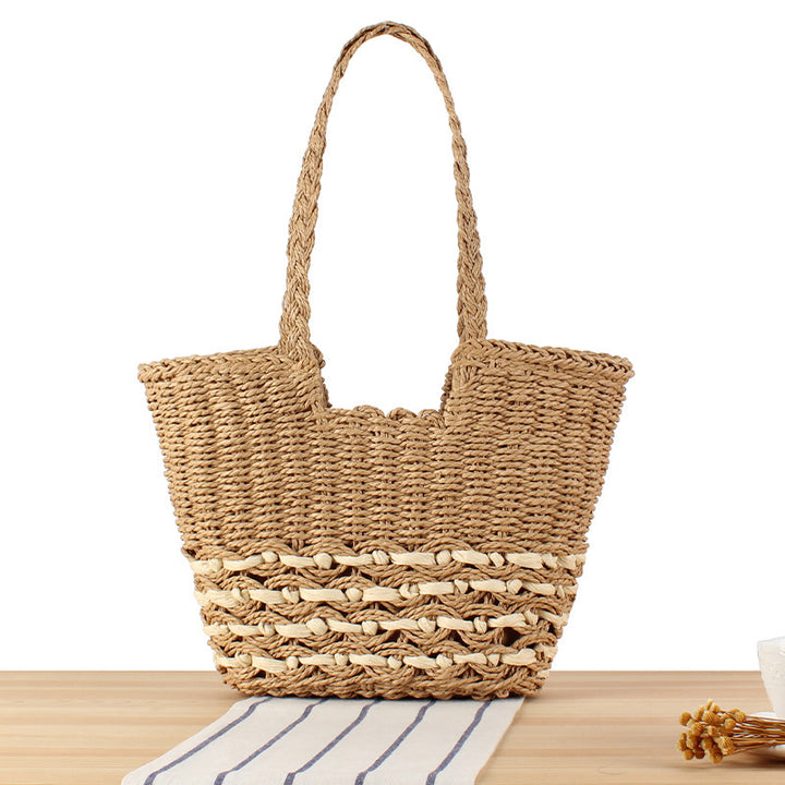 Designer Tote Bag Made from Handcrafted Natural Material Bowlift