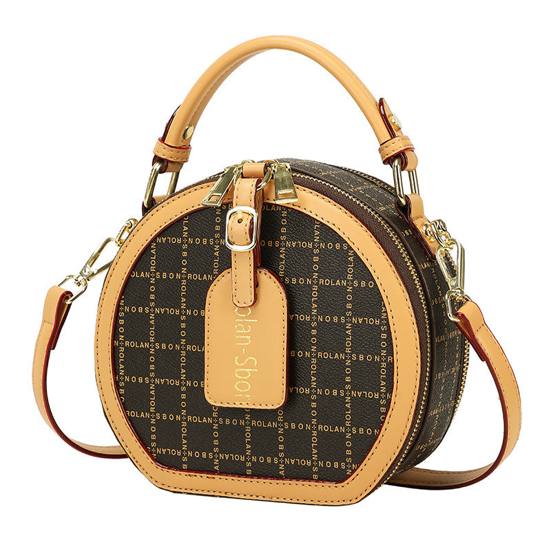 Round Structured Handbag