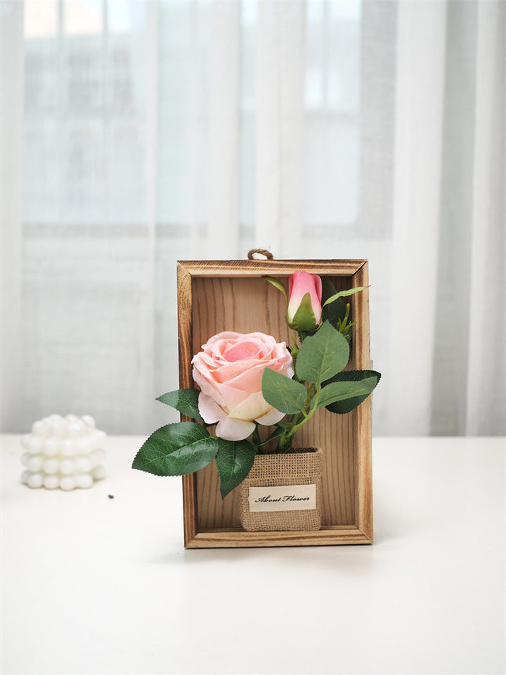 Decorative Faux Flower Box