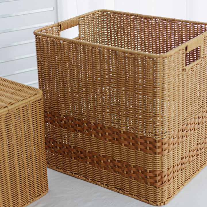 Woven Storage Cube Basket Bowlift