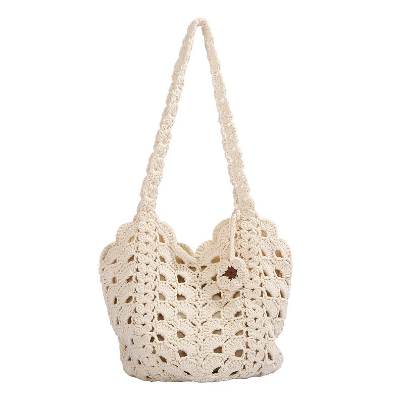 Handmade Macrame Shoulder Bag Bowlift