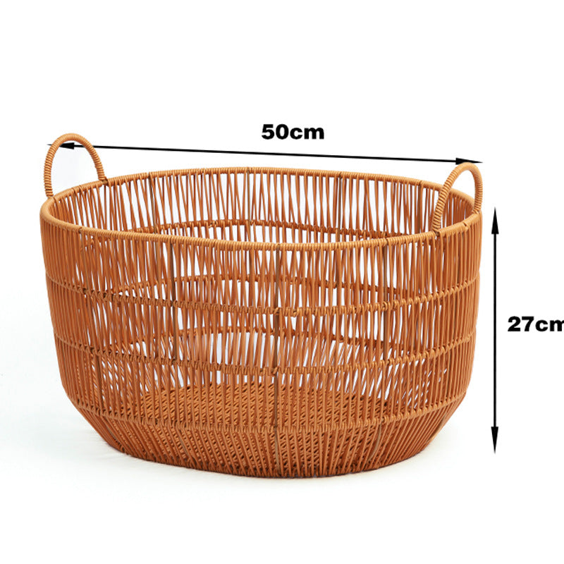 Woven Utility Storage Basket Bowlift 1787895769