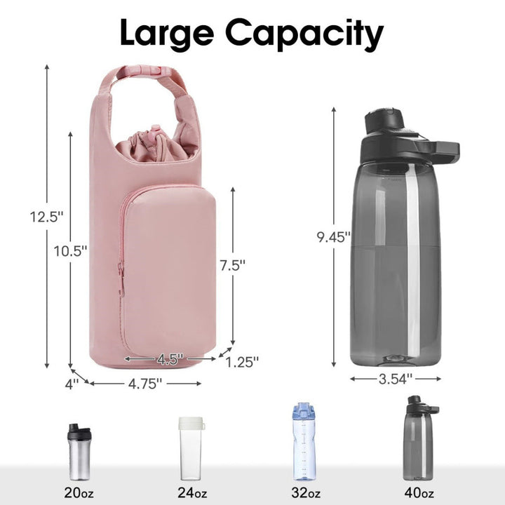 Practical cooler bag with detachable carrying strap Bowlift