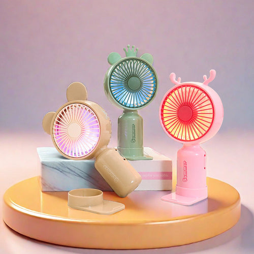 Women Portable Mini USB Fan Bowlift