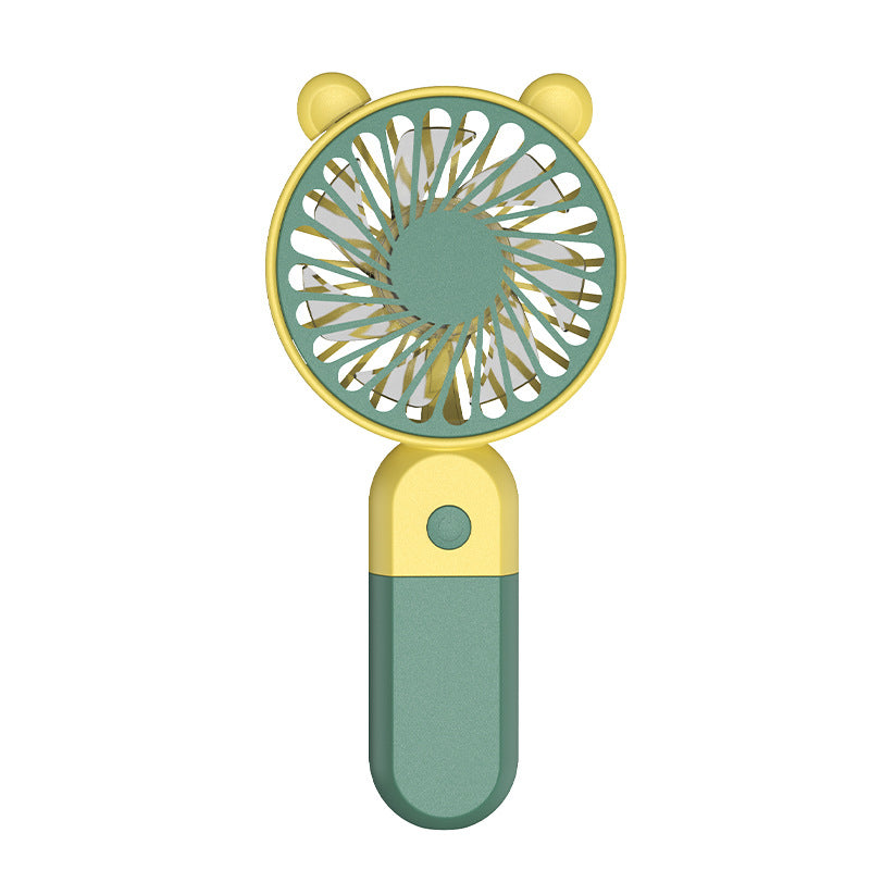 Women portable hand fan with cute animal design Bowlift