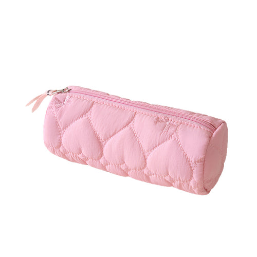 Quilted Makeup Brush Pouch Bowlift