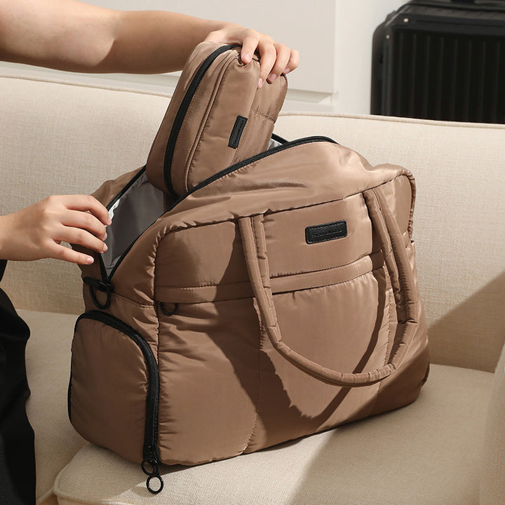Ladies elegant tote bag with detachable shoulder bag Bowlift