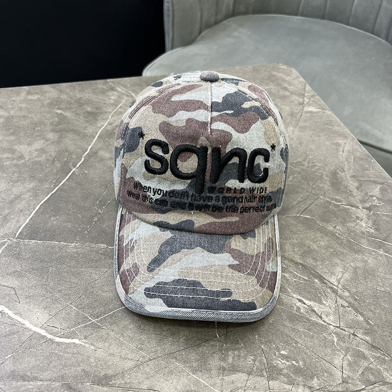 Unisex Camouflage Embroidered Baseball Hat Bowlift