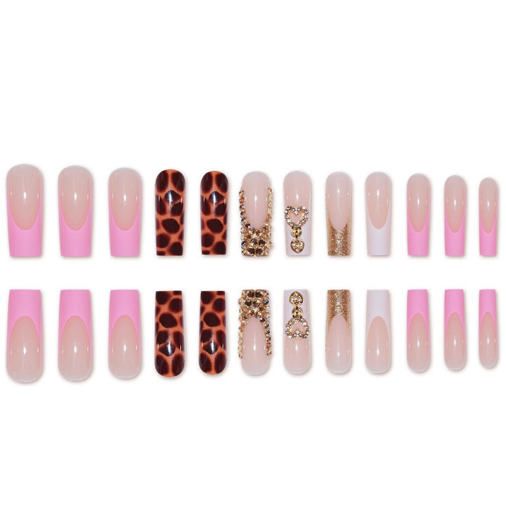 Luxurious Designer Press-On Nail Extensions Bowlift