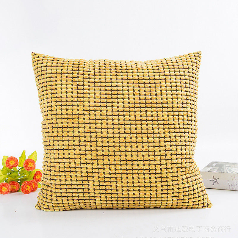 Textured Square Decorative Pillow