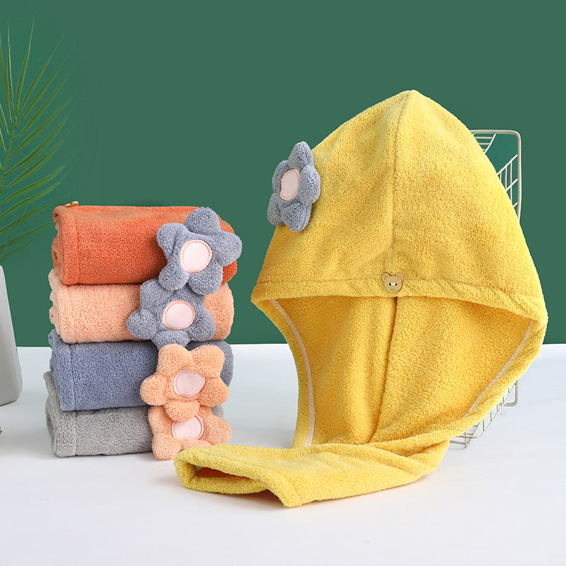 Women's Hair Turban with Practical Button Bowlift