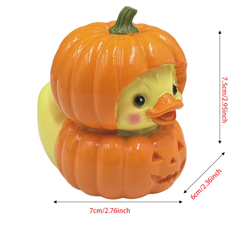 Decorative rubber duck with berry cocktail bowl Bowlift