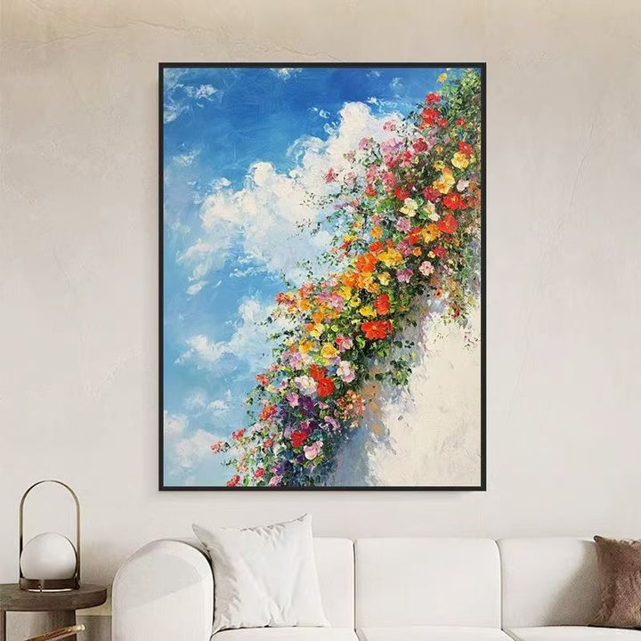 Floral Landscape Wall Art Bowlift
