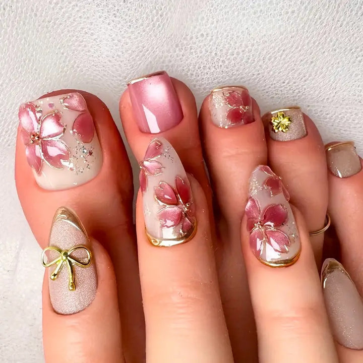 Floral Artistry Nail Set Bowlift