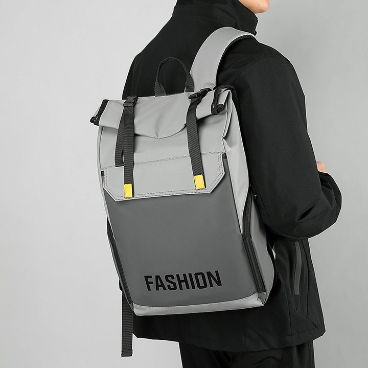 Urban Roll-Top Fashion Backpack Bowlift
