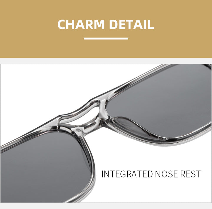 Ladies sunglasses in modern leopard pattern Bowlift