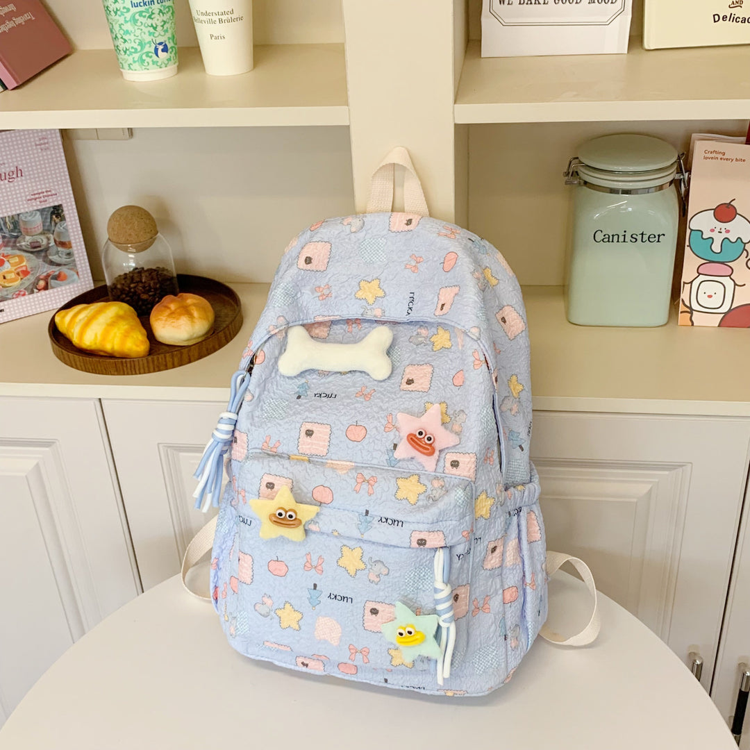 Backpack with Playful Design Bowlift