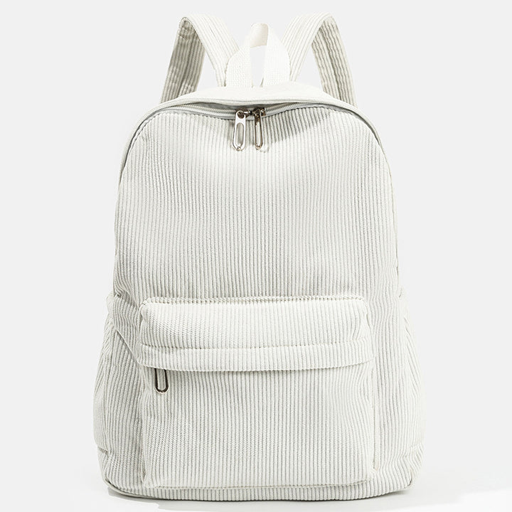 Textured Corduroy Backpack