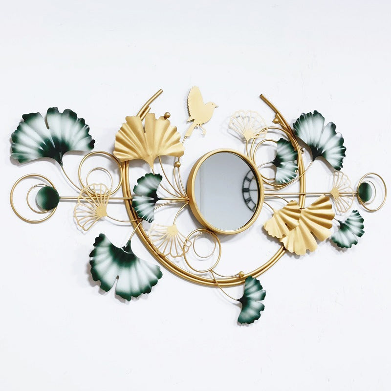 Decorative Metal Wall Mirror Bowlift