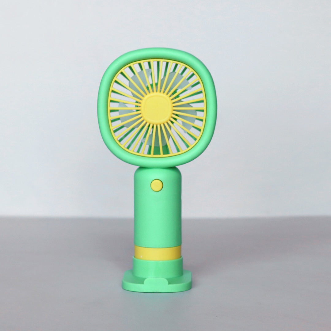 Unisex Handheld Fan with ergonomic design and practical stand function Bowlift