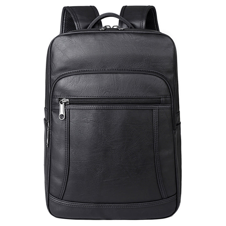 Elegant Backpack Made of Faux Leather with Multiple Compartments Bowlift