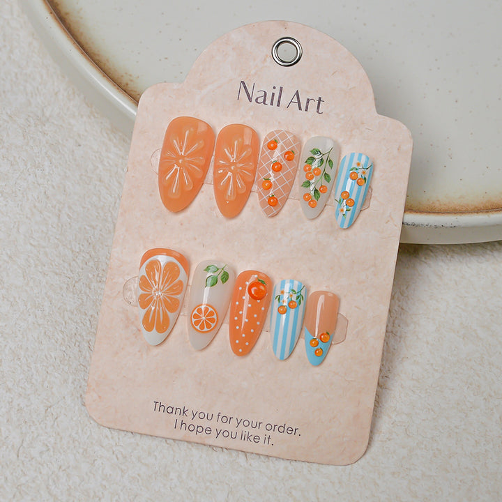 Artistic Press-On Nail Kit Bowlift
