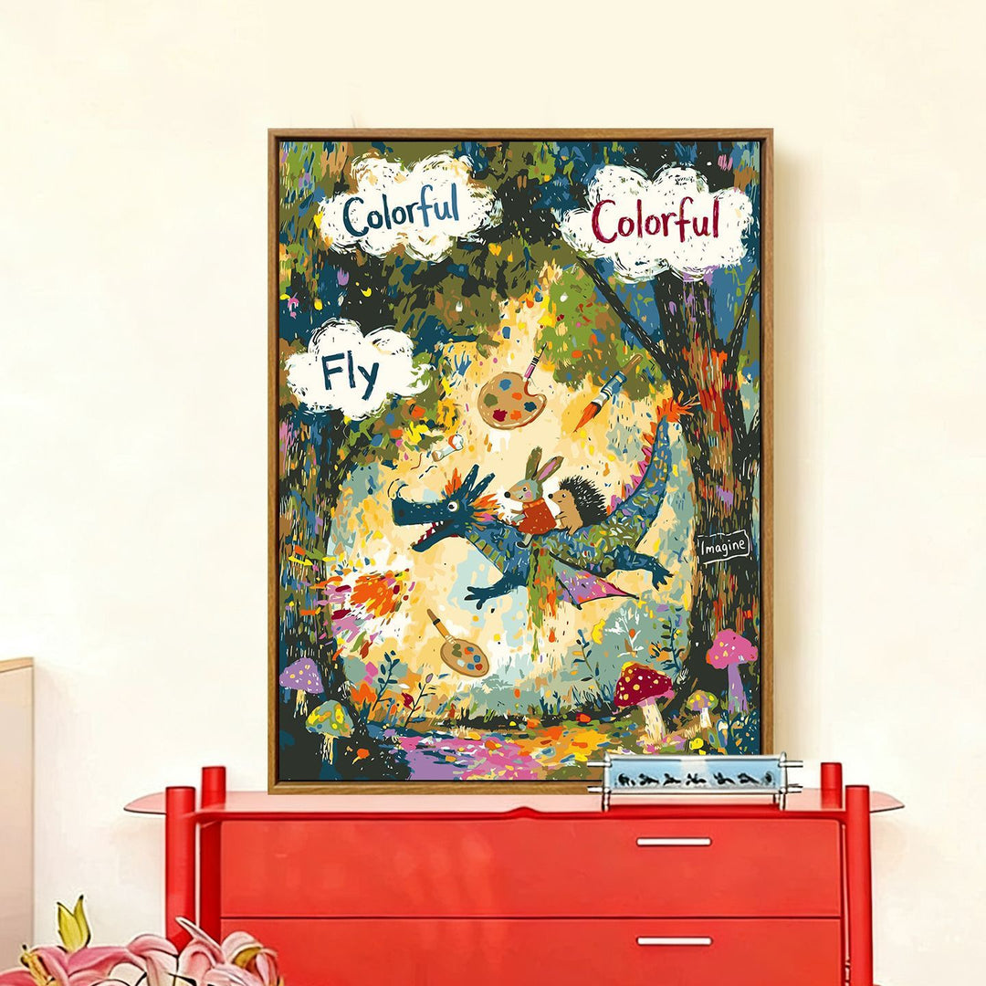 Whimsical Holiday-Themed Wall Art Bowlift