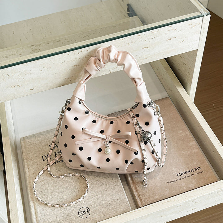WoChic Polka Dot Handbag Bowlift