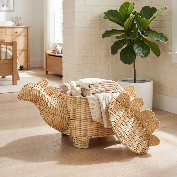 Funny Dinosaur Storage Basket Bowlift
