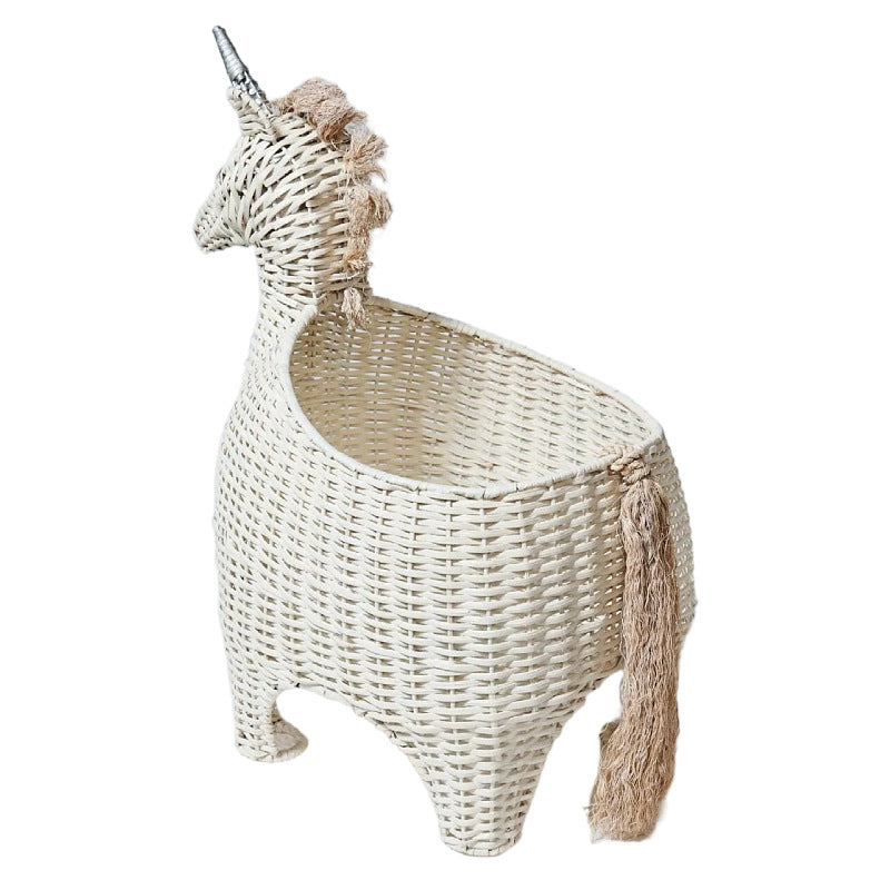 Playful decoration basket in unicorn design Bowlift