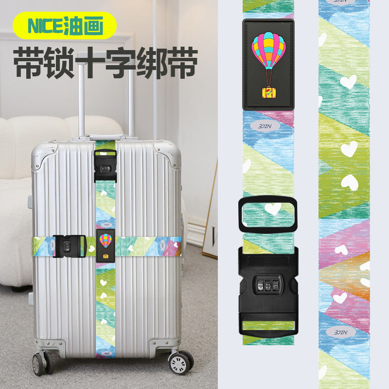 Colorful Safety Luggage Strap Bowlift