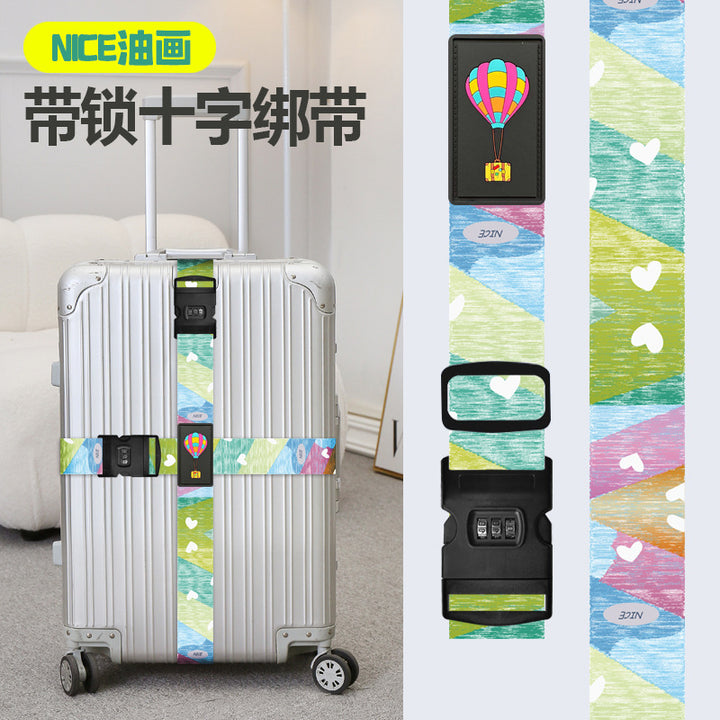 Colorful Safety Luggage Strap Bowlift