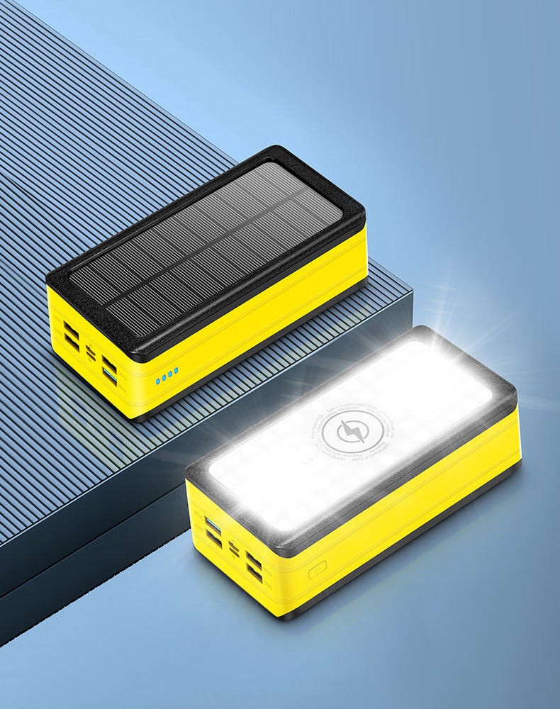 Solar Powerbank with LED Lamp Bowlift