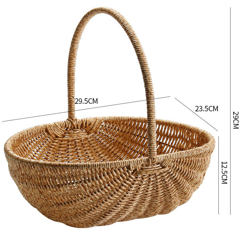 Handwoven Utility Basket Bowlift