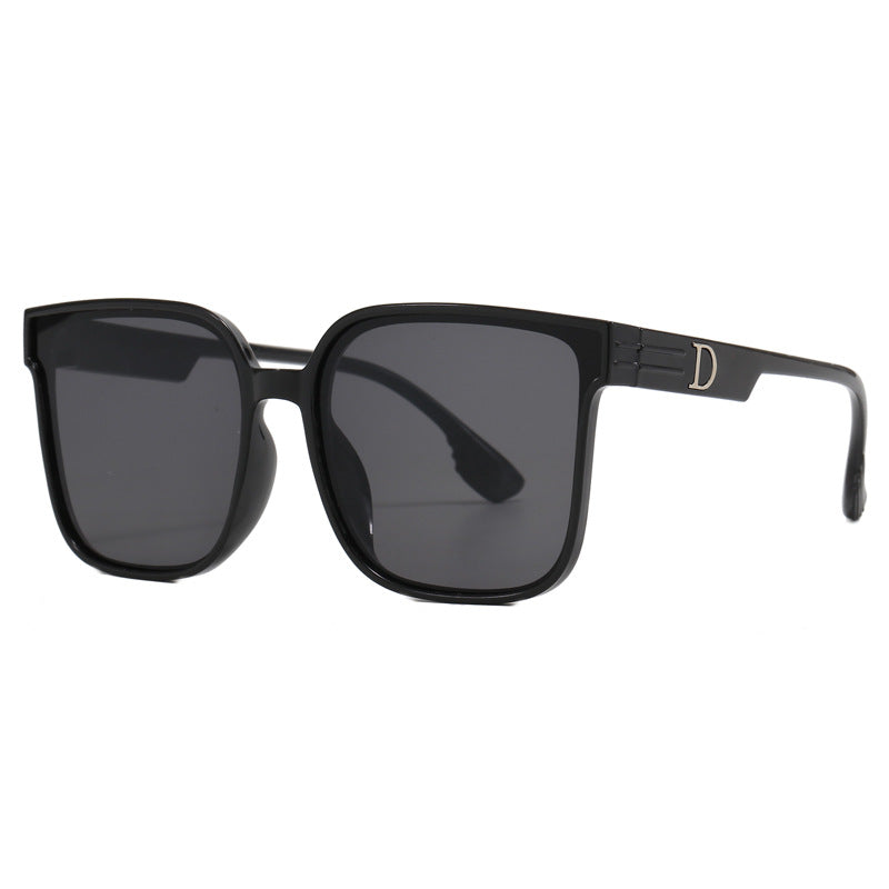 Women stylish square sunglasses with transparent frame Bowlift