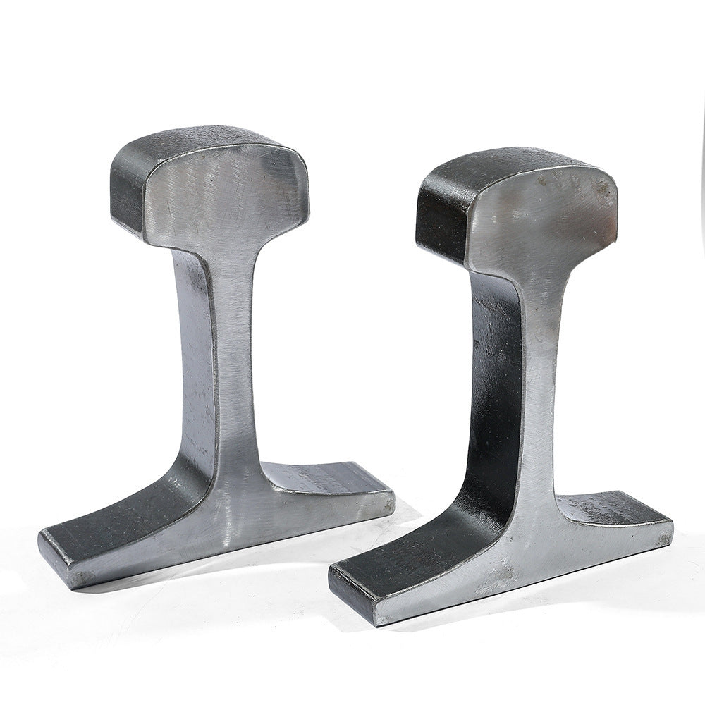 Modern Steel Bookends