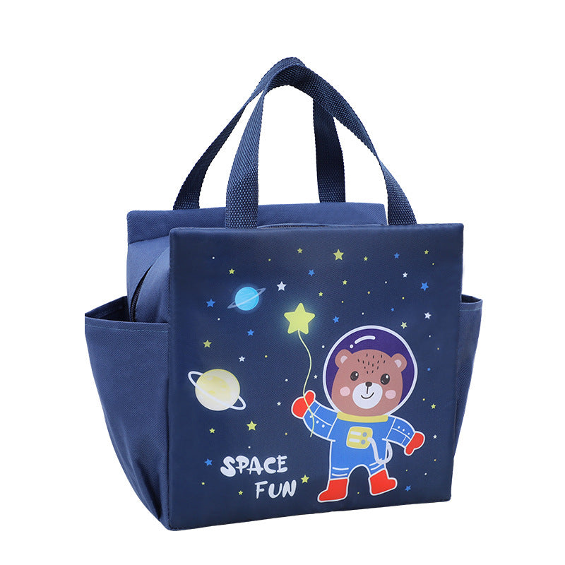 Playful Bear-Themed Lunch Tote