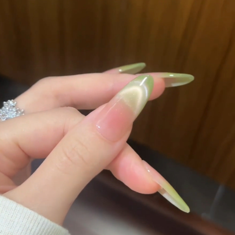 Thematic Character-Embellished Press-On Nail Set Bowlift