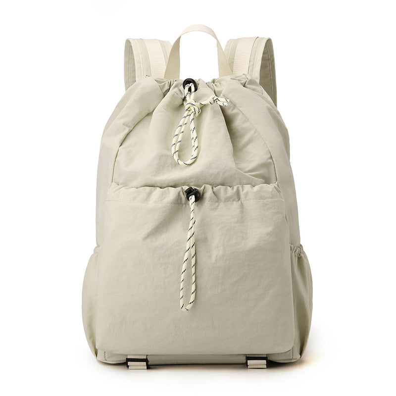 Compact Drawstring Travel Backpack Bowlift